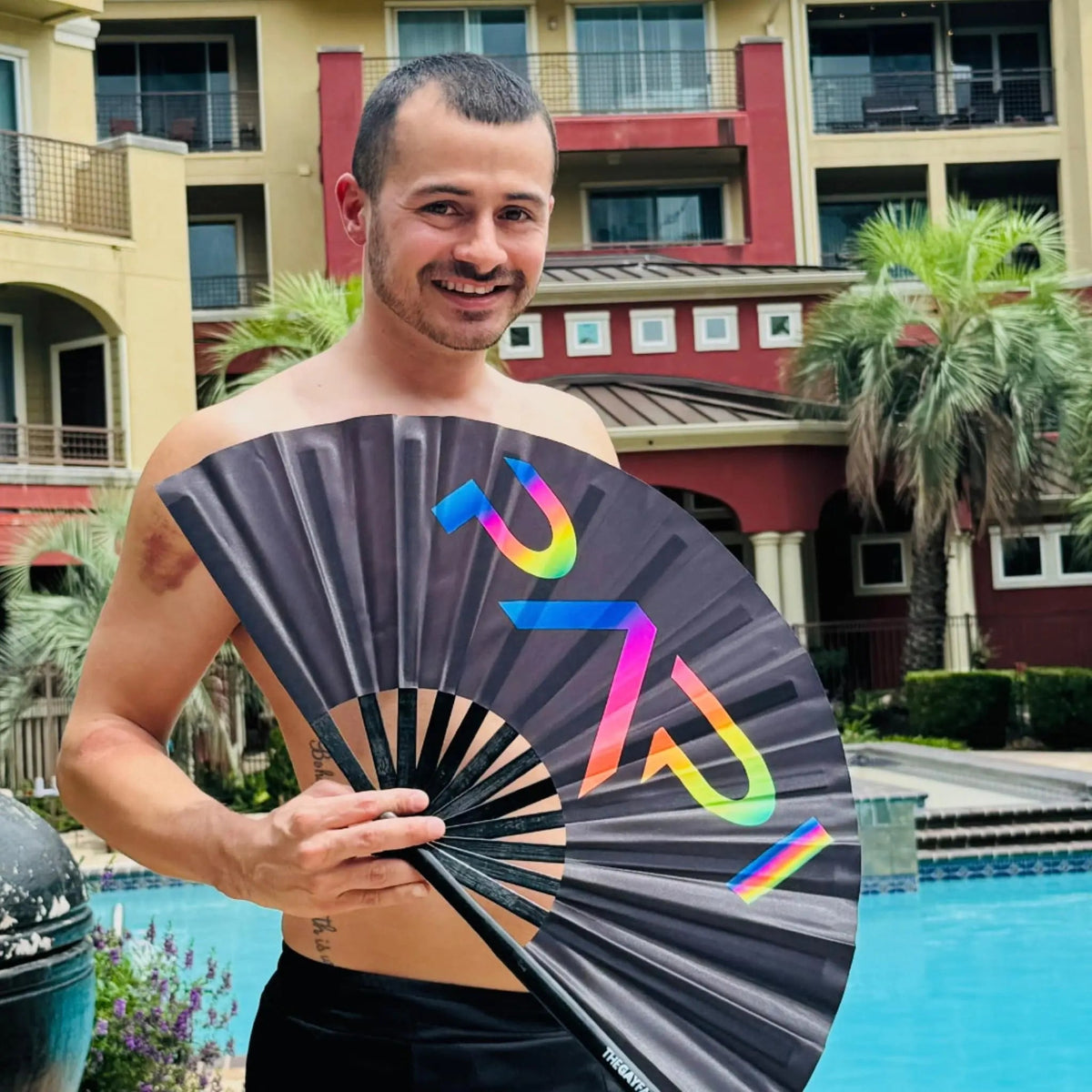 Papi Pride Clack Fan (UV)