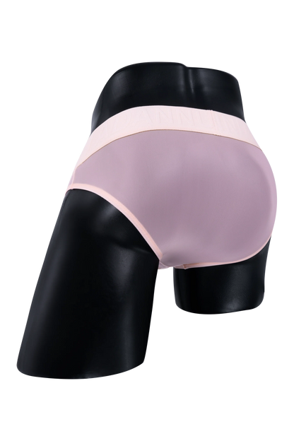 Men’s Sexy Sheer Thong with Ring & Strap Design