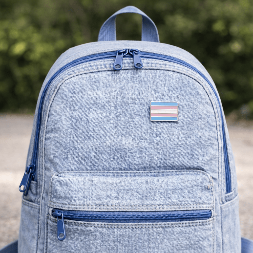 Transgender Pride Flag Pins | Rectangle LGBTQ Lapel Pins