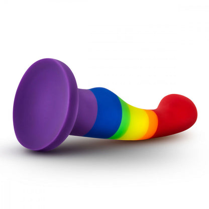 Blush Avant P1 Gay Pride Silicone Dong - Freedom