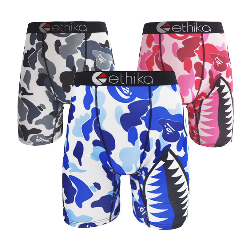 6Pcs/3Pcs ETHIKA Men's Boxer Briefs