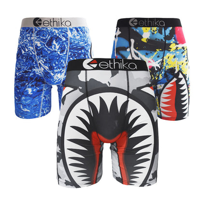 6Pcs/3Pcs ETHIKA Men's Boxer Briefs