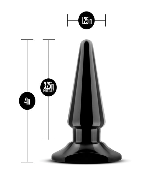 Anal Adventures Easy Plug - Black
