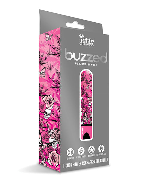 Buzzed 3.5" Rechargeable Bullet - Pink