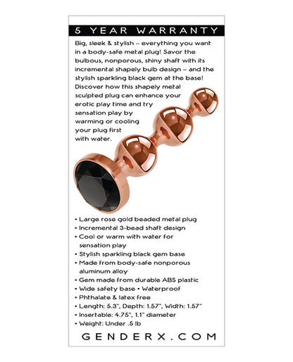 Gender X Gold Digger Large - Rose Gold
