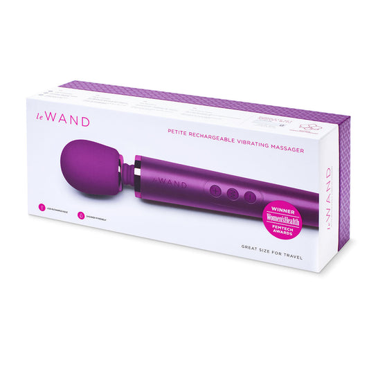 Le Wand Petite Wand Massager - Dark Cherry