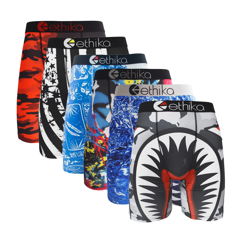 6Pcs/3Pcs ETHIKA Men's Boxer Briefs