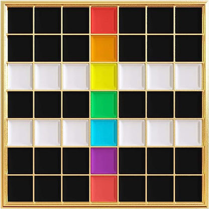 Straight Ally Pride Pin - LGBT Pride . Pride Flag Enamel Pin