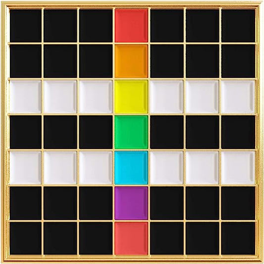 Straight Ally Pride Pin - LGBT Pride . Pride Flag Enamel Pin