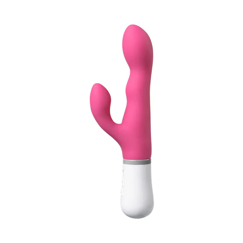 Lovense Nora Rotating Head Rabbit Vibrator - Pink