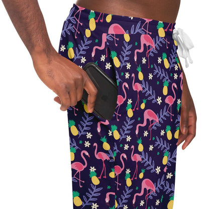 Flamingo Pineapple Joggers