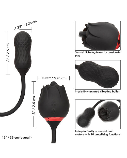 French Kiss Elite Siren Flickering Vibrator