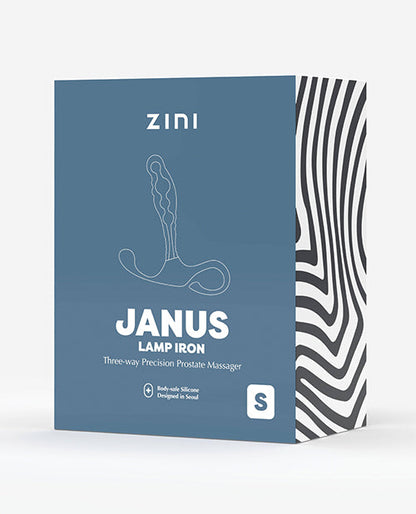 Zini Janus Lamp Iron Prostate Massager - Small Maroon