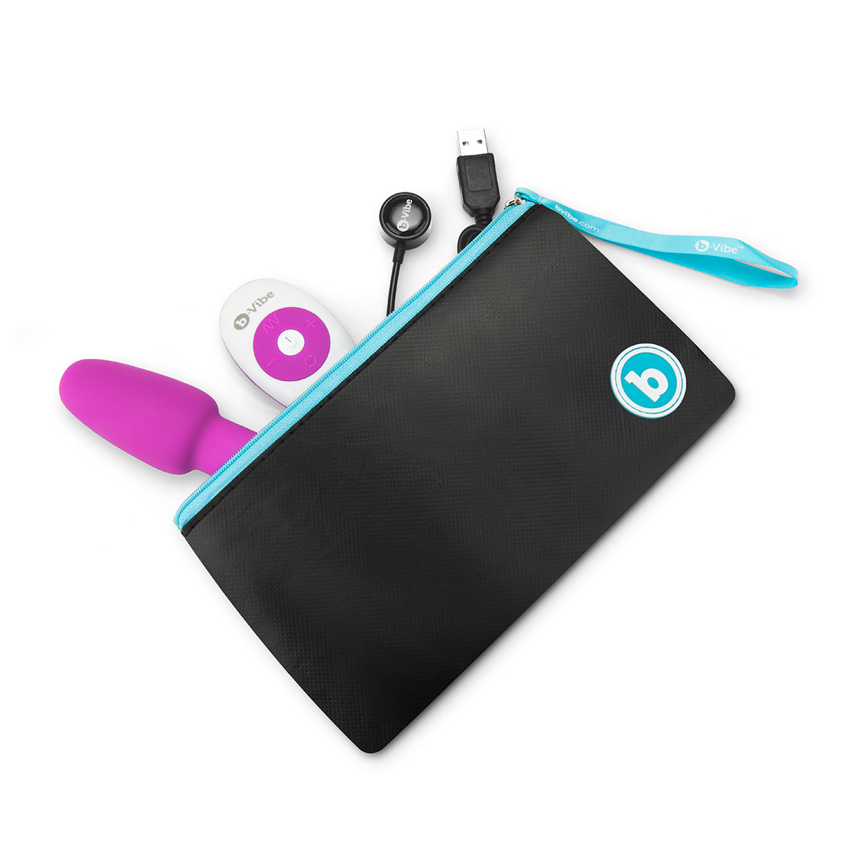 b-Vibe Petite Rimming Plug - Fuchsia