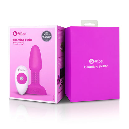 b-Vibe Petite Rimming Plug - Fuchsia