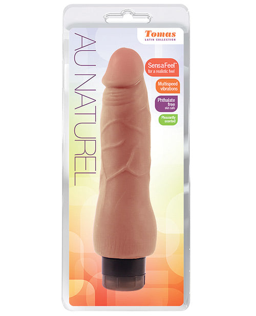 Blush Au Naturel Thomas 9" Vibrating Dildo Tan