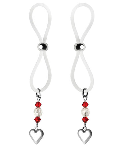 Bijoux De Nip Nipple Halos Heart Charm