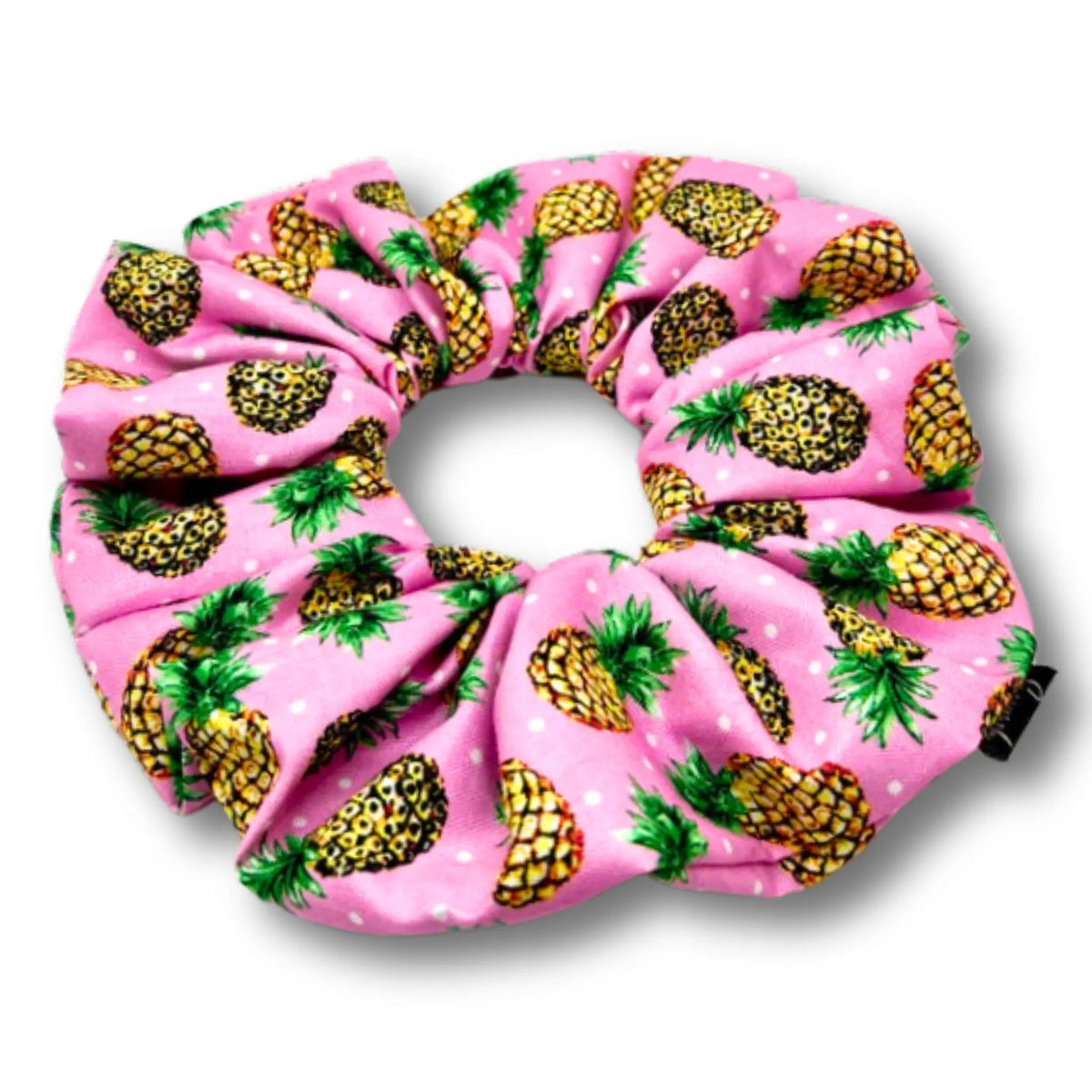 Pink Pineapple Scrunchie