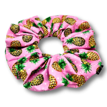 Pink Pineapple Scrunchie