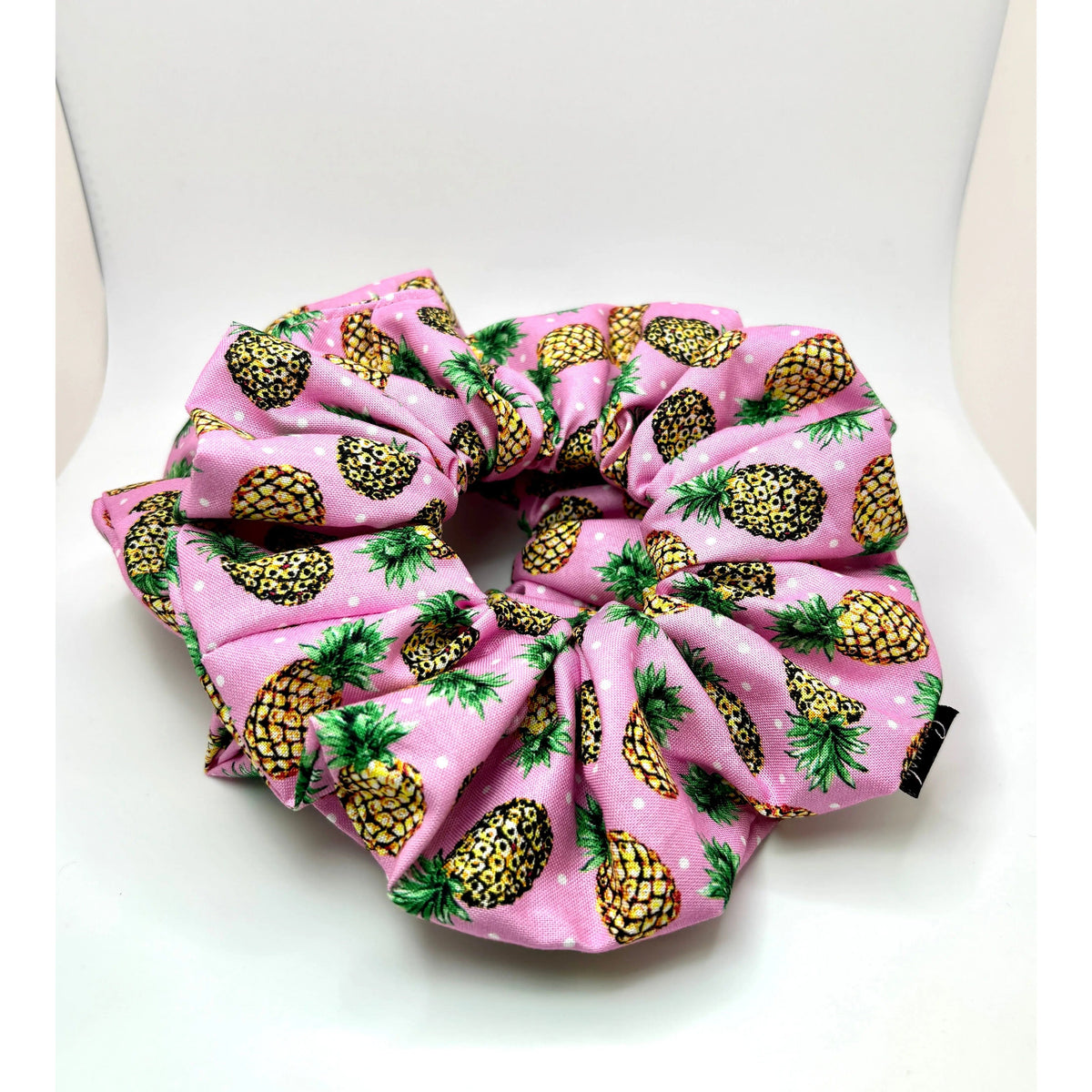 Pink Pineapple Scrunchie