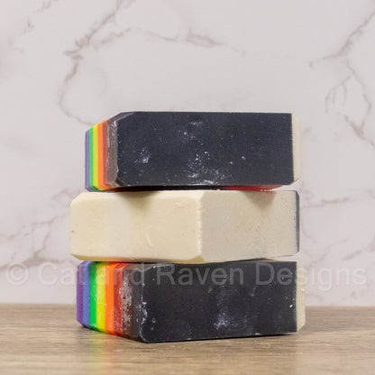 All Together Now (inclusive pride flag) soap