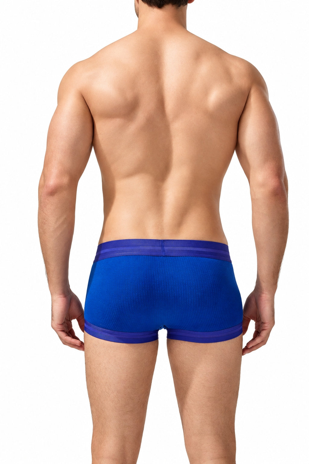 Men's Boxer Briefs , Breathable & Solid Colors