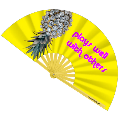 Pineapple Play Fan