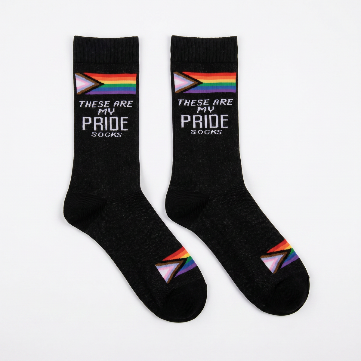Treat Yo Self Gift Set | Jumbo Wine Glass & Pride Socks in Gift Bag | Ready to Gift!