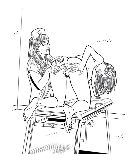 XXX Nurses Coloring Book