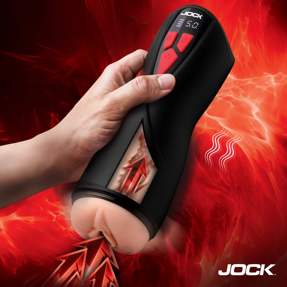 JOCK Advanced Banger Sucking & Vibrating Pussy Masturbator