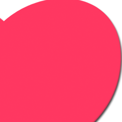 Love: Glow in the Dark Neon Heart Pasties Nipple Covers by Pastease®