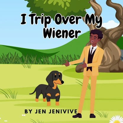 I Trip Over My Weiner Adult Parody Book by Jen Jenivive