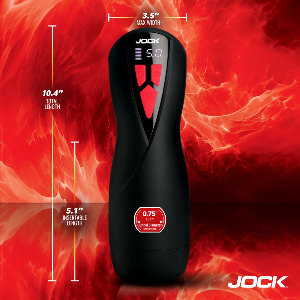 JOCK Advanced Banger Sucking & Vibrating Pussy Masturbator