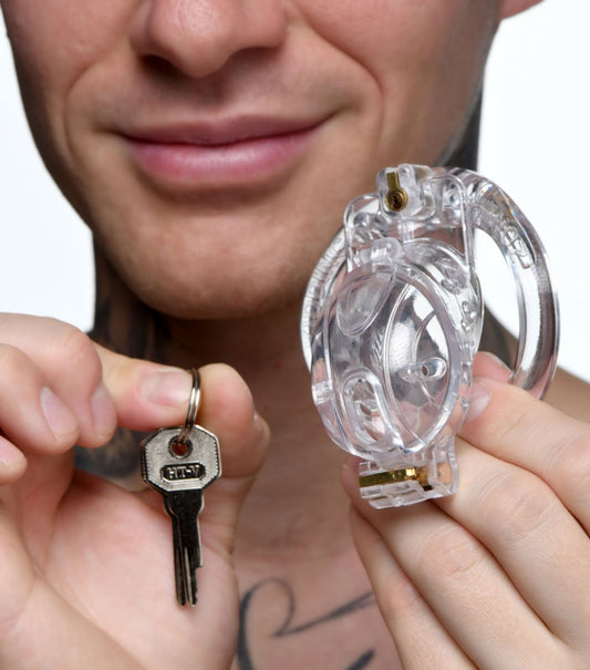 Master Series Lockdown Customizable Chastity Cage