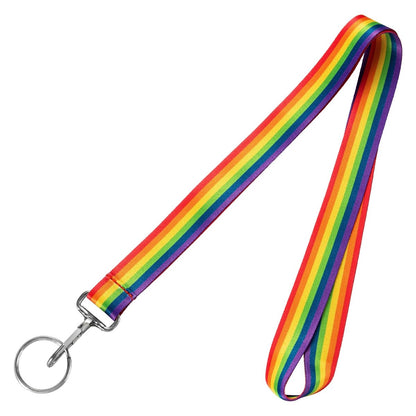 Rainbow Pride Flag Lanyards | Badge Holders