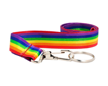 Rainbow Pride Flag Lanyards | Badge Holders