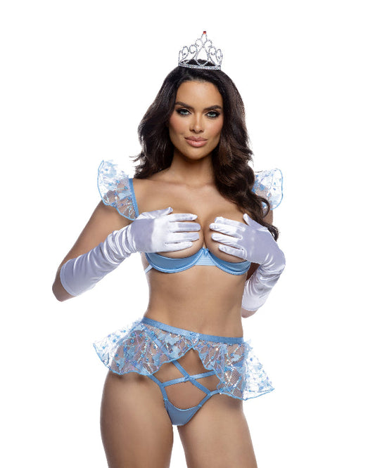 Glass Slipper Vixen Bra & Skirt Set