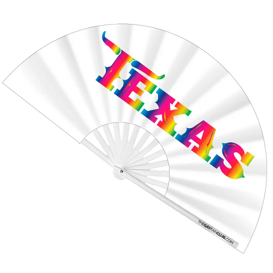 Texas Pride Hand Fan